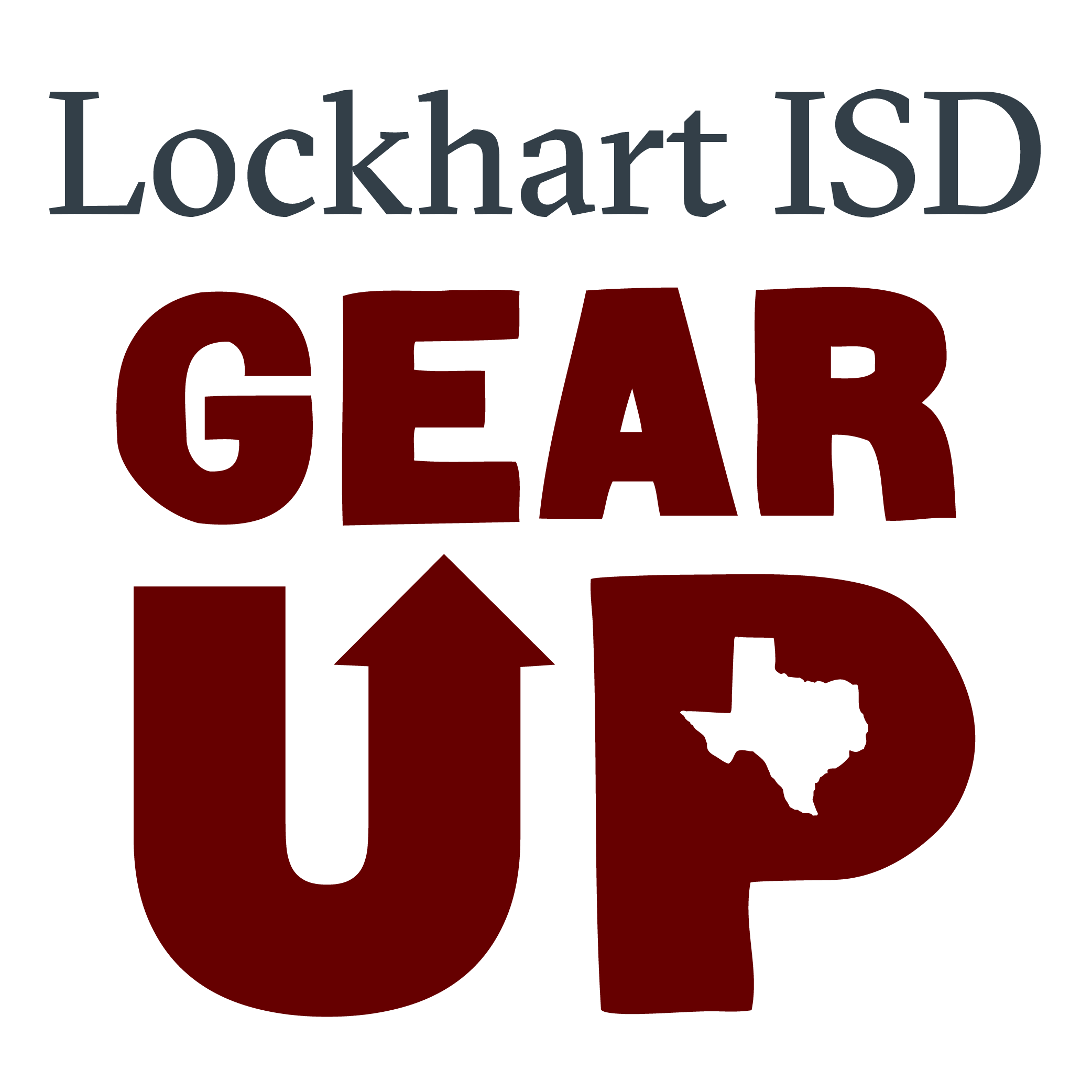 Lockhart ISD GEAR UP logo