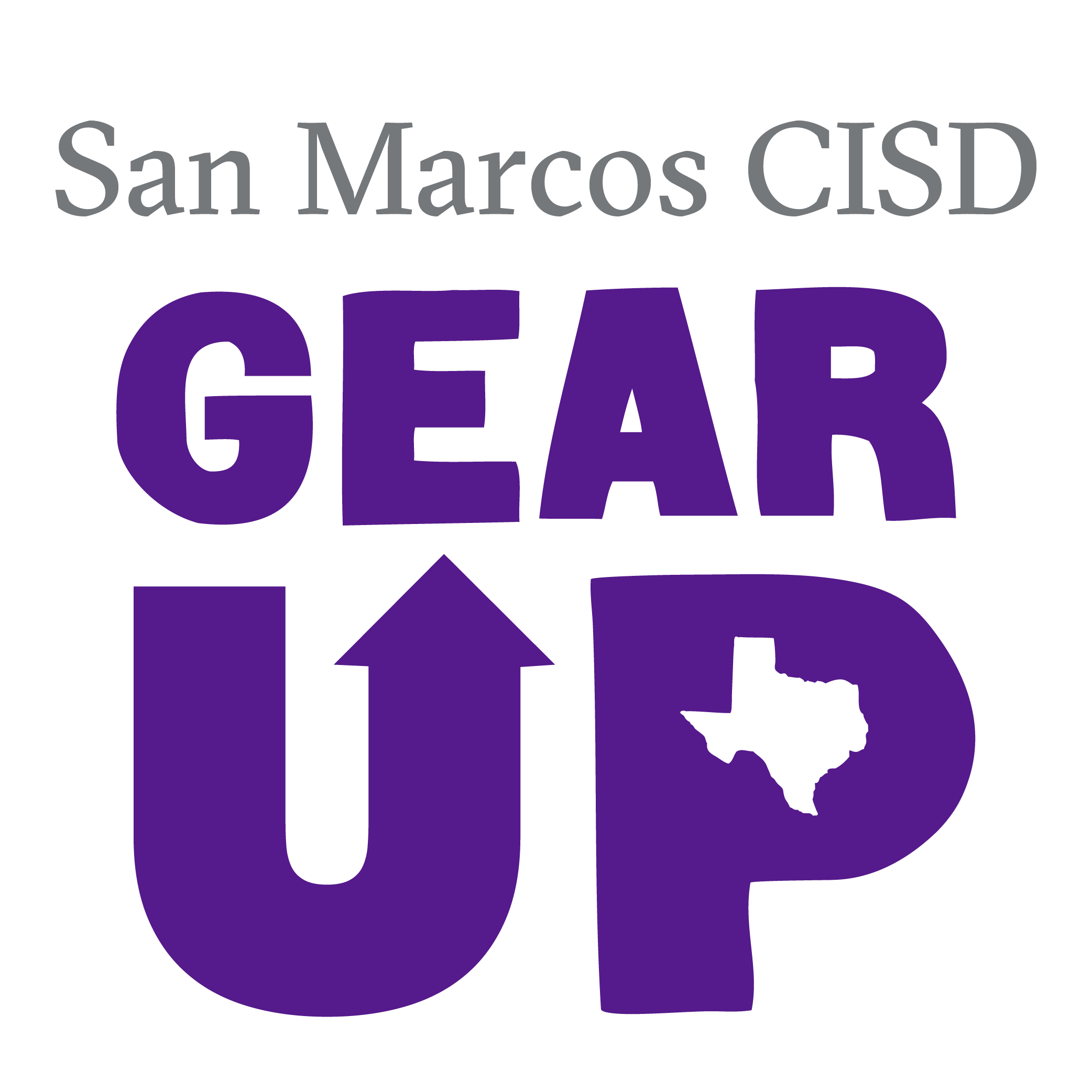 San Marcos CISD GEAR UP logo
