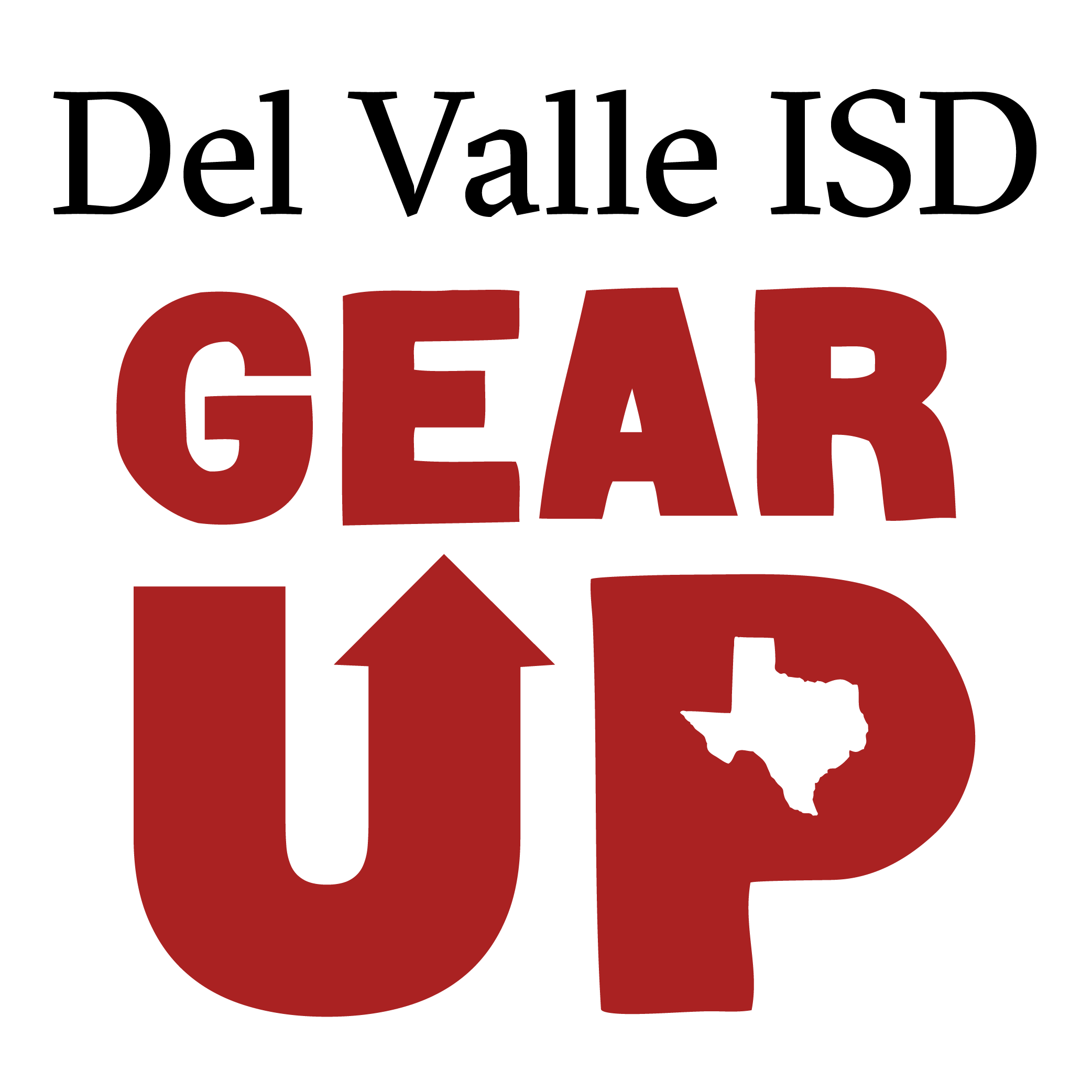 Del Valle ISD GEAR UP logo